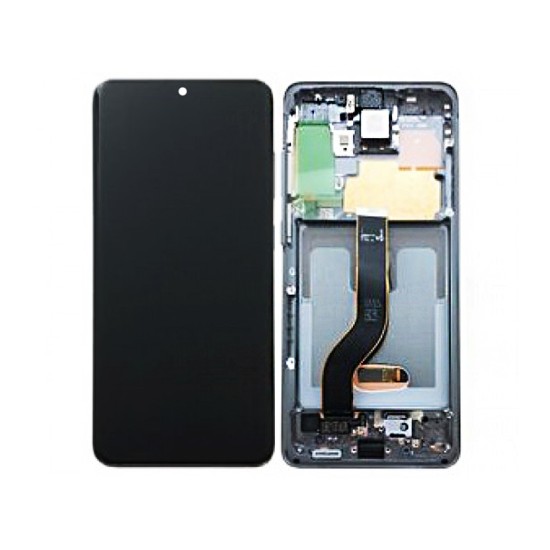 Touch+Display+Frame Samsung Galaxy S20/G980/S20 5G/G981 Service Pack Gris/Negro Touch+Display+Frame Samsung Galaxy S20/G980/S20 5G/G981 Service Pack Gris/Negro